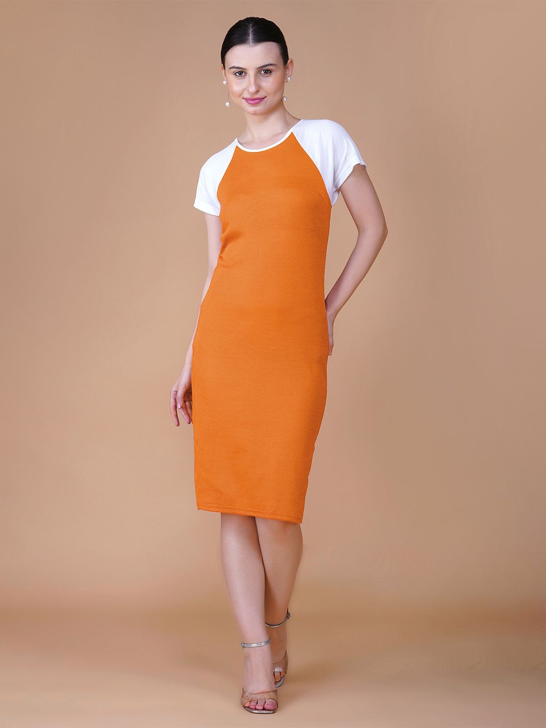 

Lagashi Bodycon Dress, Mustard