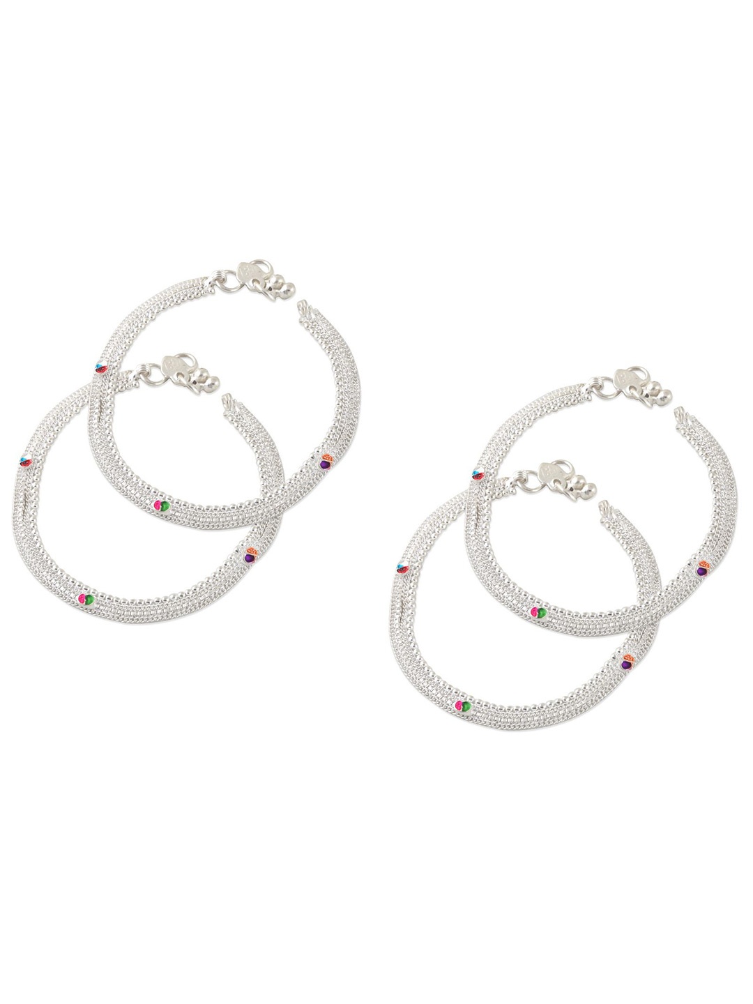 

Lila Silver-Plated Anklet