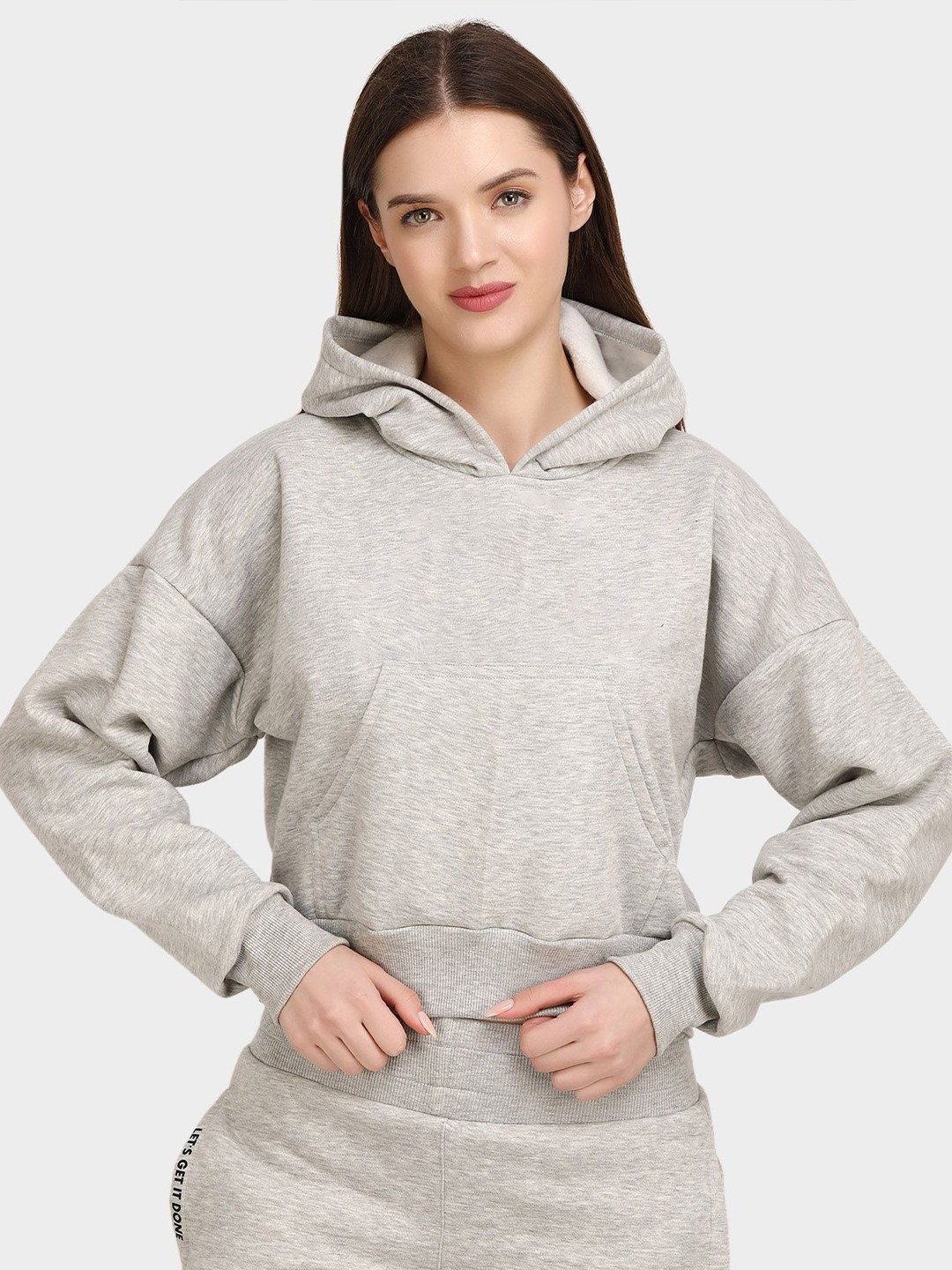 

Raxedo Women Hooded Sweatshirt, Grey