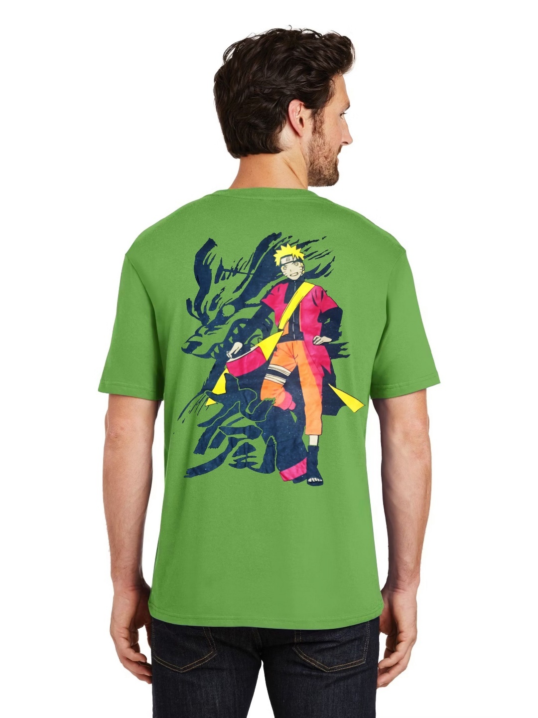 

SONIBROS Men Printed T-shirt, Green