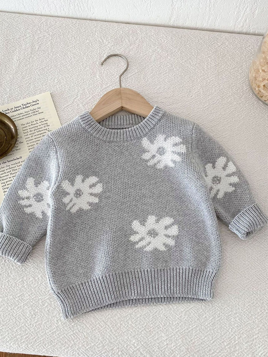 

LULU & SKY Girls Sweatshirt, Grey