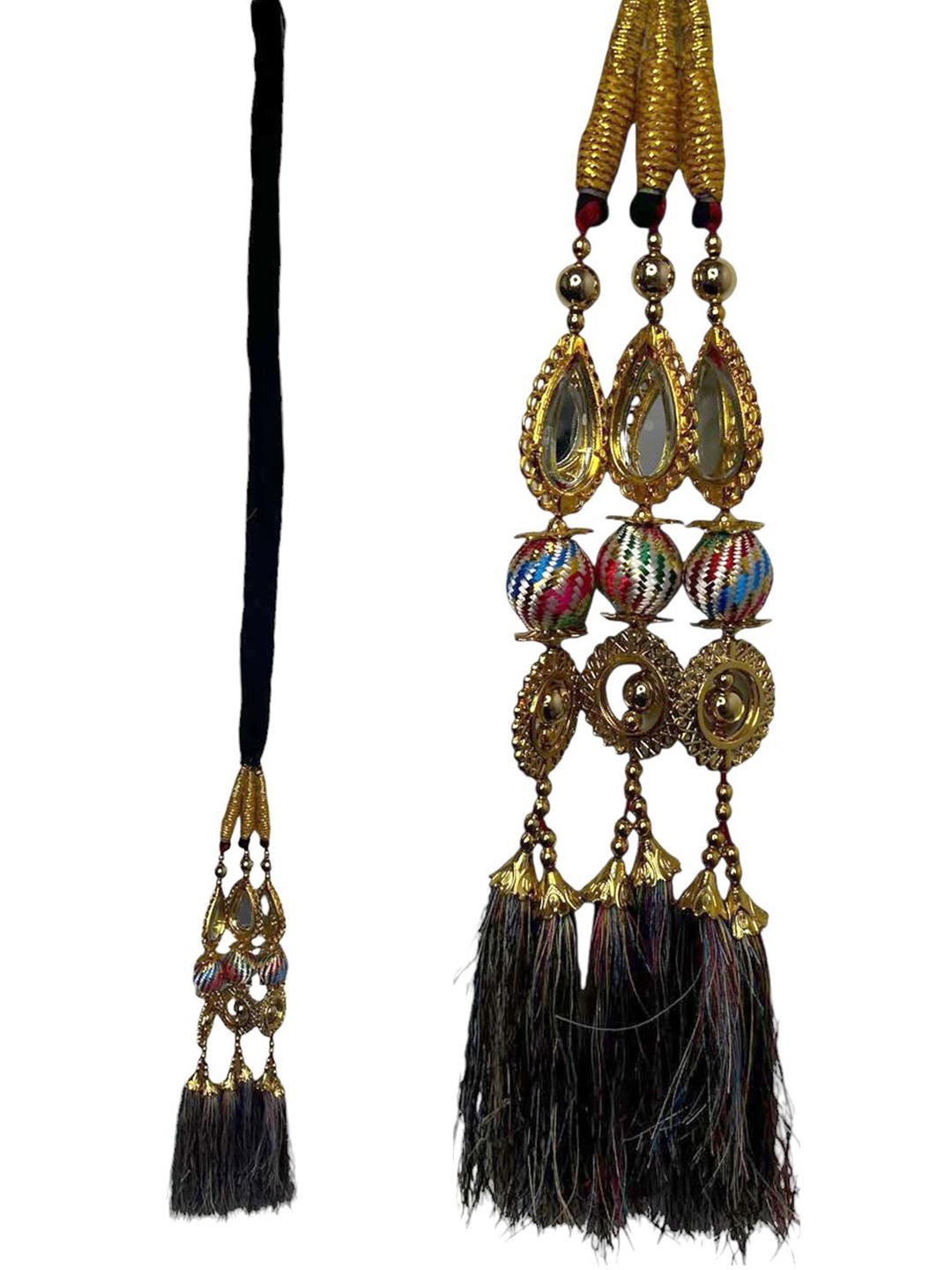 

KRENOZ Women Embellished Hair Accessory Set of, Gold