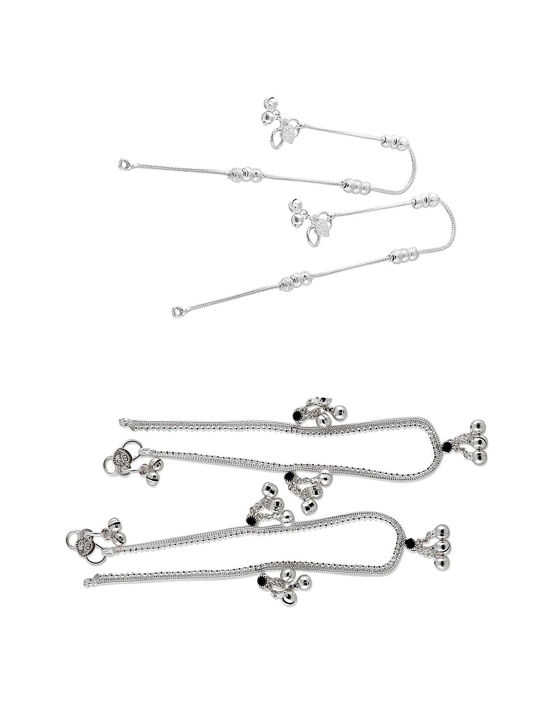 

Lila Silver-Plated Anklet