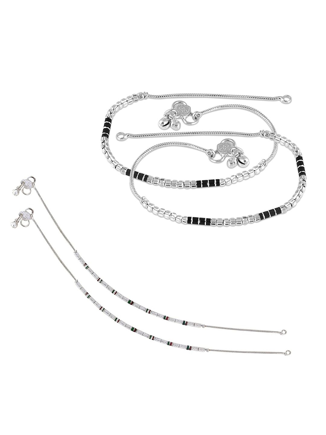 

Lila Silver-Plated Anklet