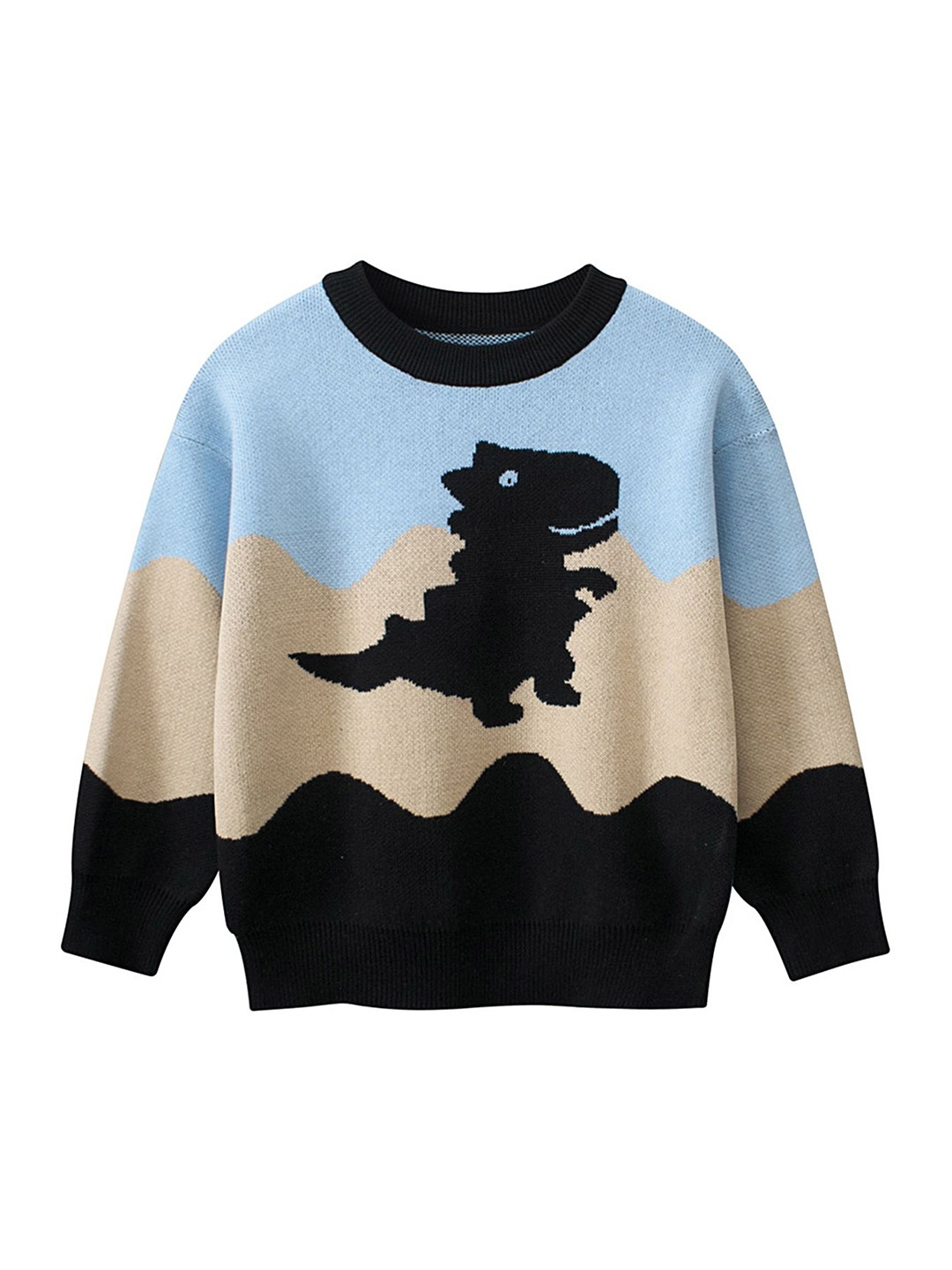 

LULU & SKY Boys Printed Sweatshirt, Blue