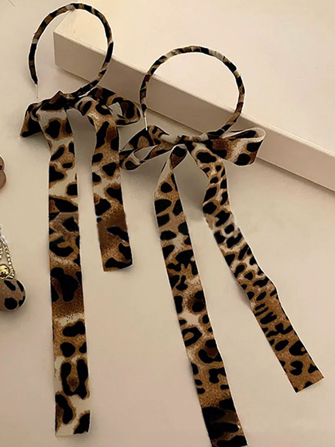 

StyleCast x Revolte Classic Drop Earrings, Brown