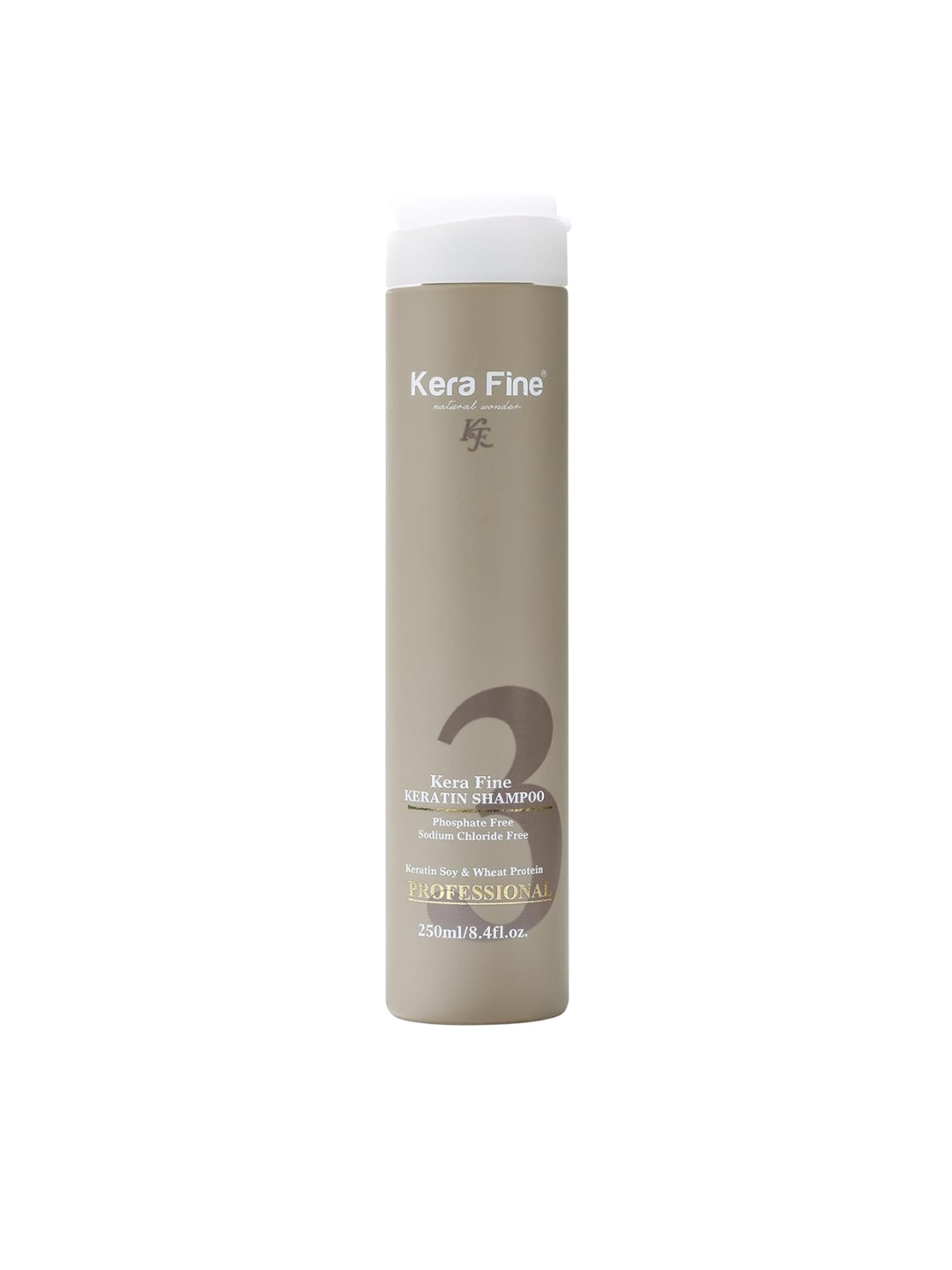 

KERA FINE Keratin Soy & Wheat Protein Shampoo - 250 ml, Brown