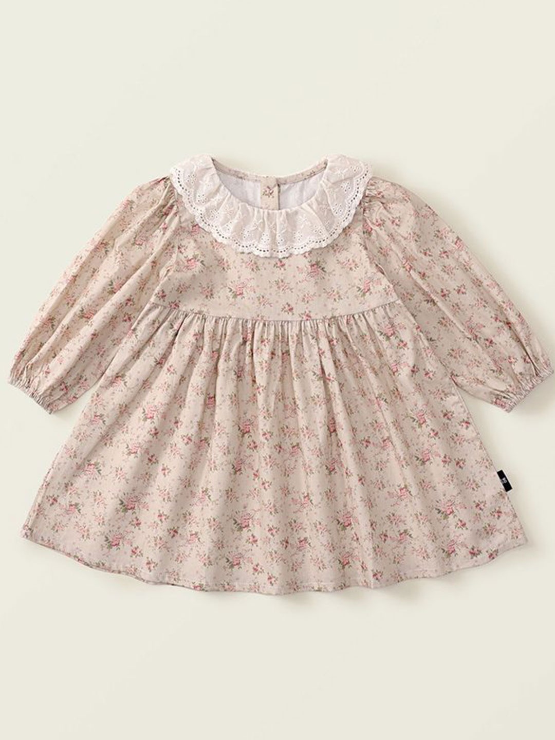 

LULU & SKY Floral Print A-Line Dress, Pink