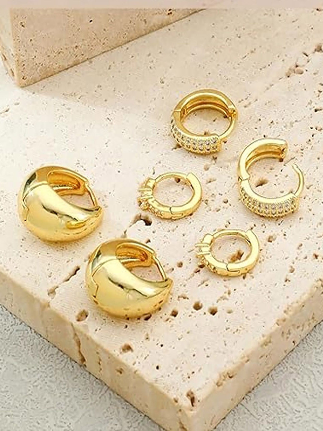 

StyleCast x Revolte Classic Hoop Earrings, Gold