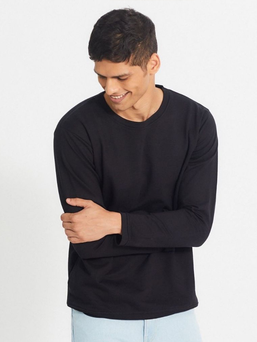 

Creatures of Habit Men Pima French Terry Sweatshirt, Black