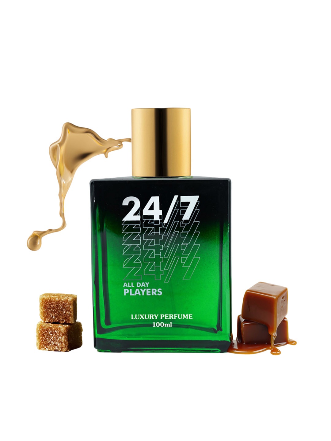 

OLGA PERFUMES 24/7 All Day Players Long-Lasting Perfume - 100 ml, Green