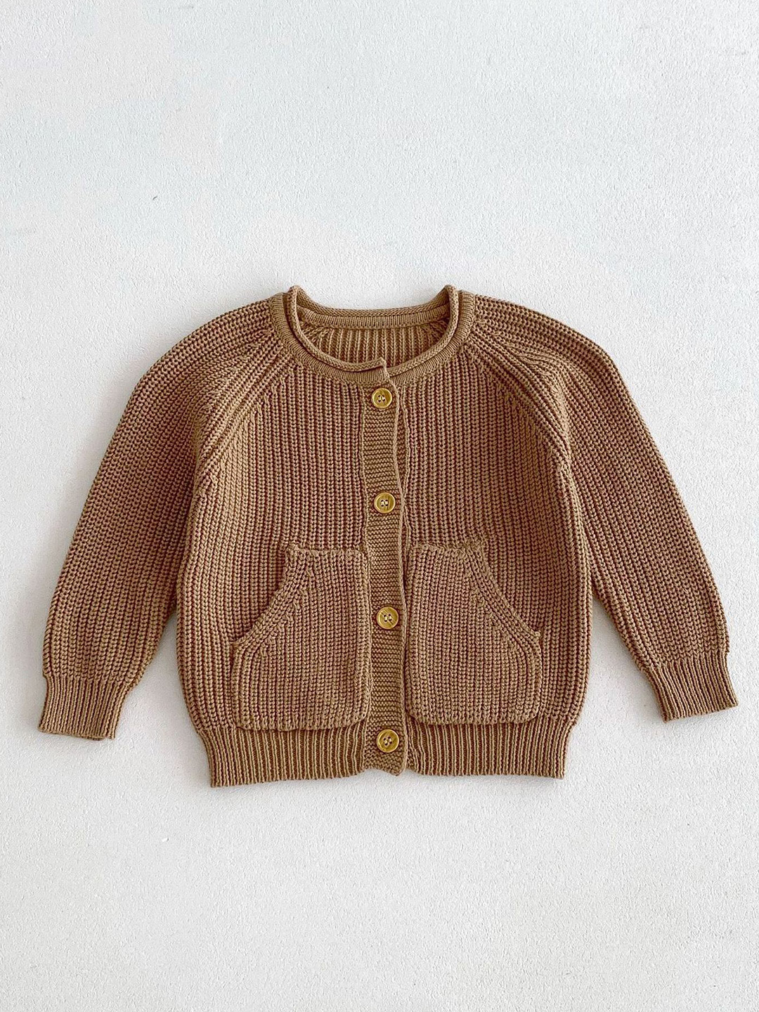 

LULU & SKY Unisex Kids Striped, Khaki