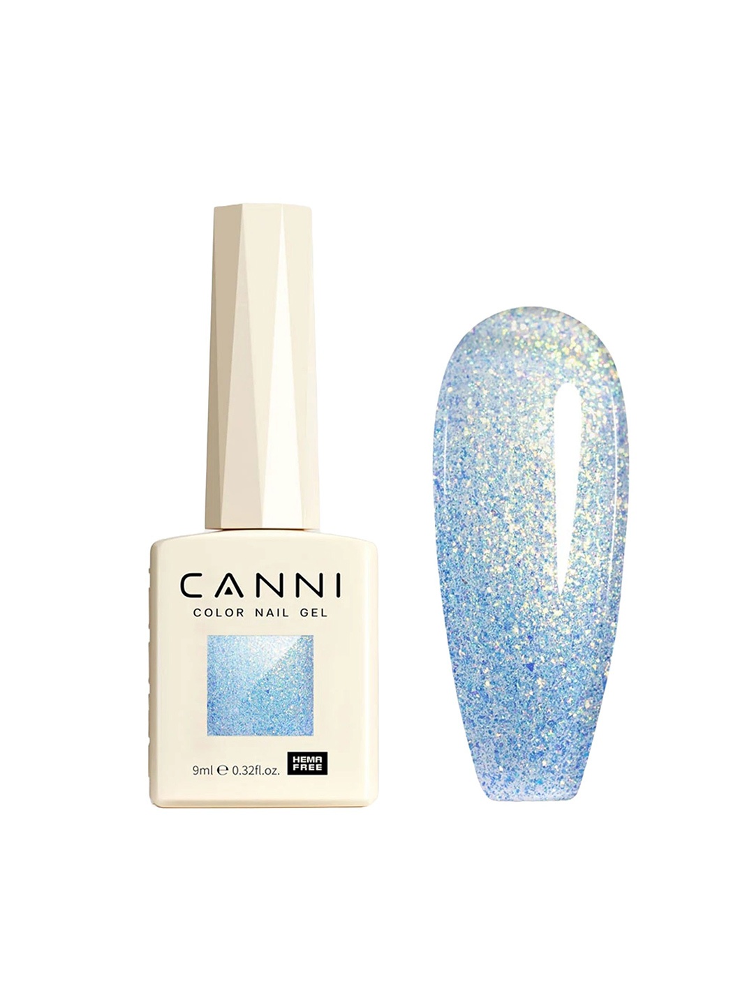 

CANNI Hema Free Gel Nail Polish - 9 ml - Shade - 8070, Blue