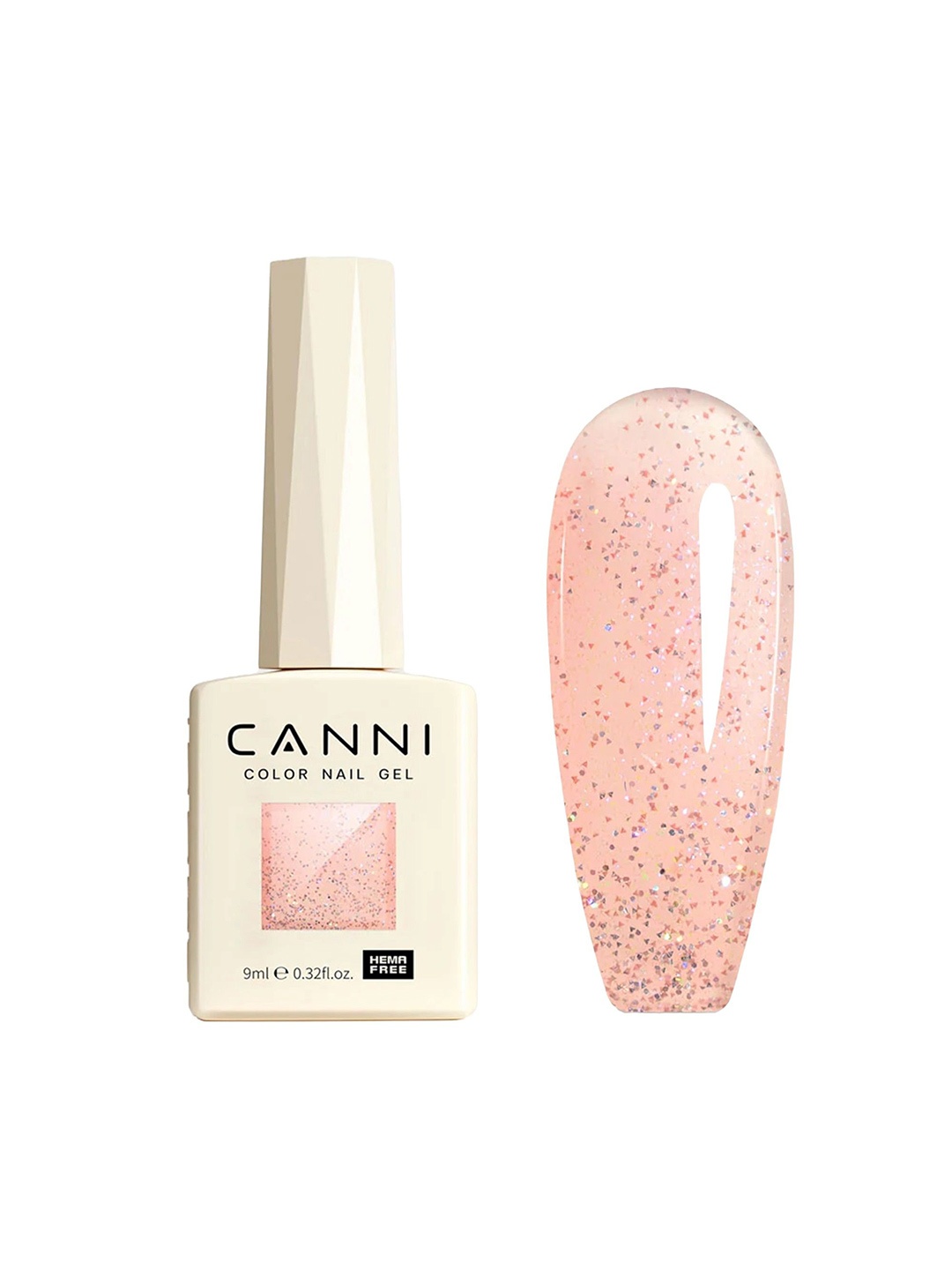 

CANNI Hema Free Gel Nail Polish - 9 ml - Shade 8050, Multi