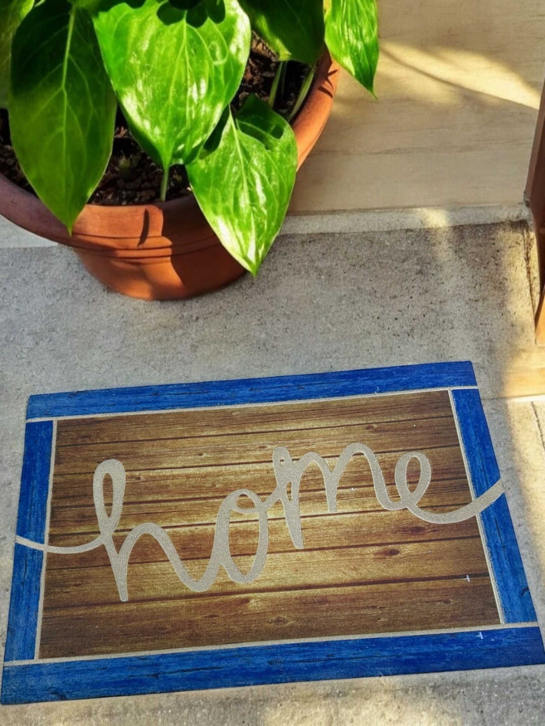 

Gallery99 Brown Self-Design Laser Cut Doormat
