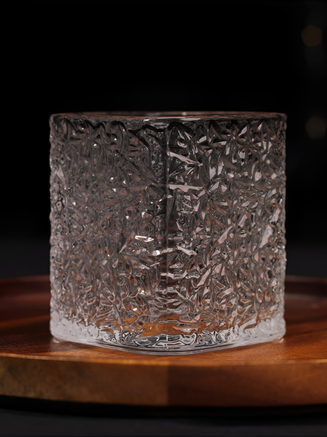 

MELBIFY Transparent 6 Pieces Japanese Fern Whiskey Glass 370ml