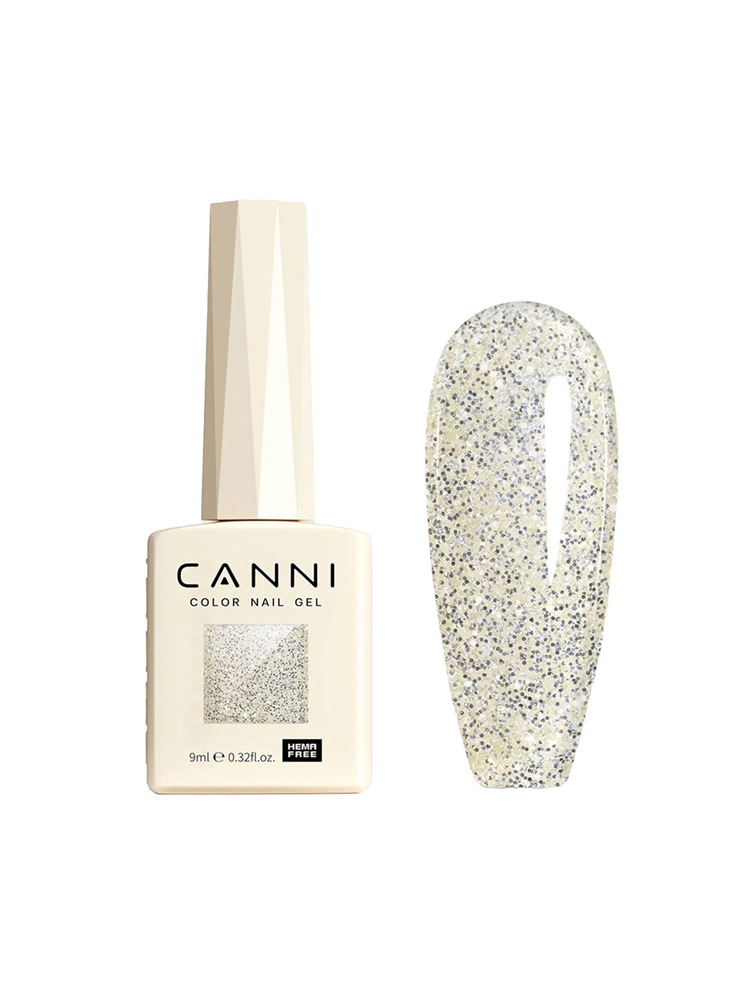 

CANNI Hema Free Gel Nail Polish - 9 ml - Shade 8050, White