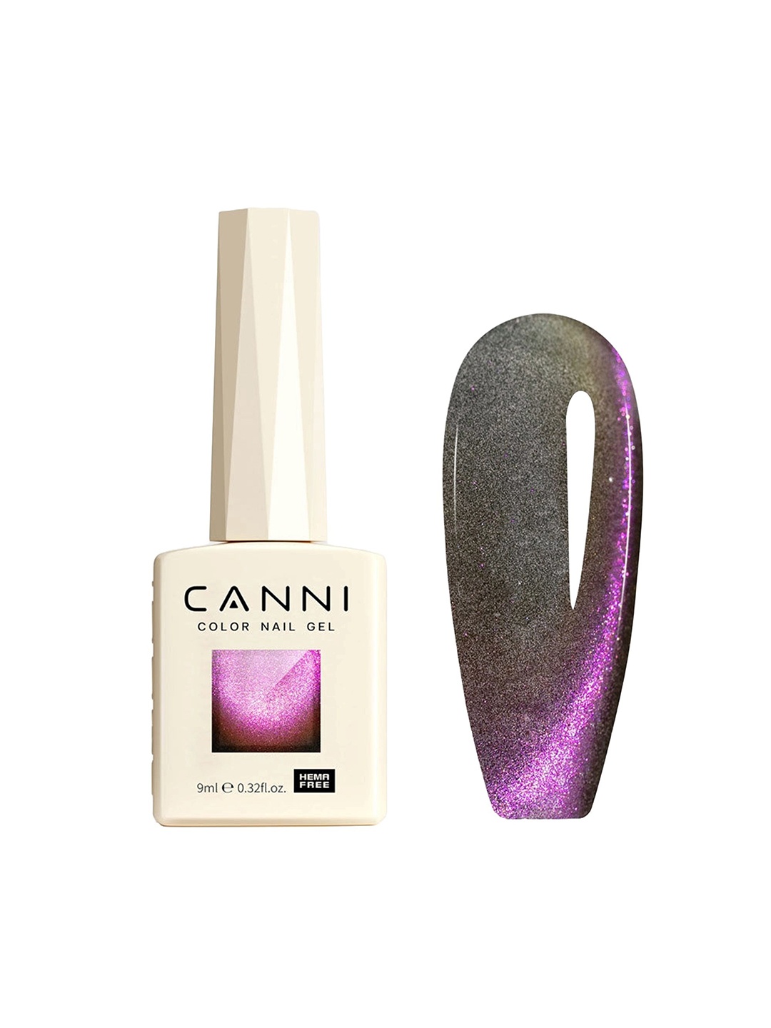 

CANNI Hema Free Gel Nail Polish - 9 ml - Shade 8041, Multi