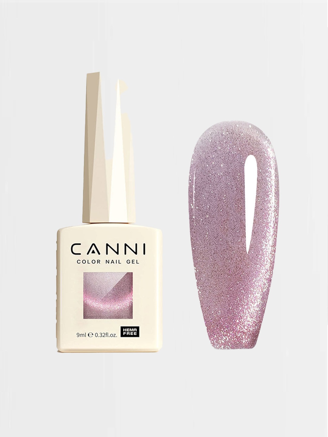 

CANNI Hema Free Gel Nail Polish - 9 ml - Shade 8032, Purple