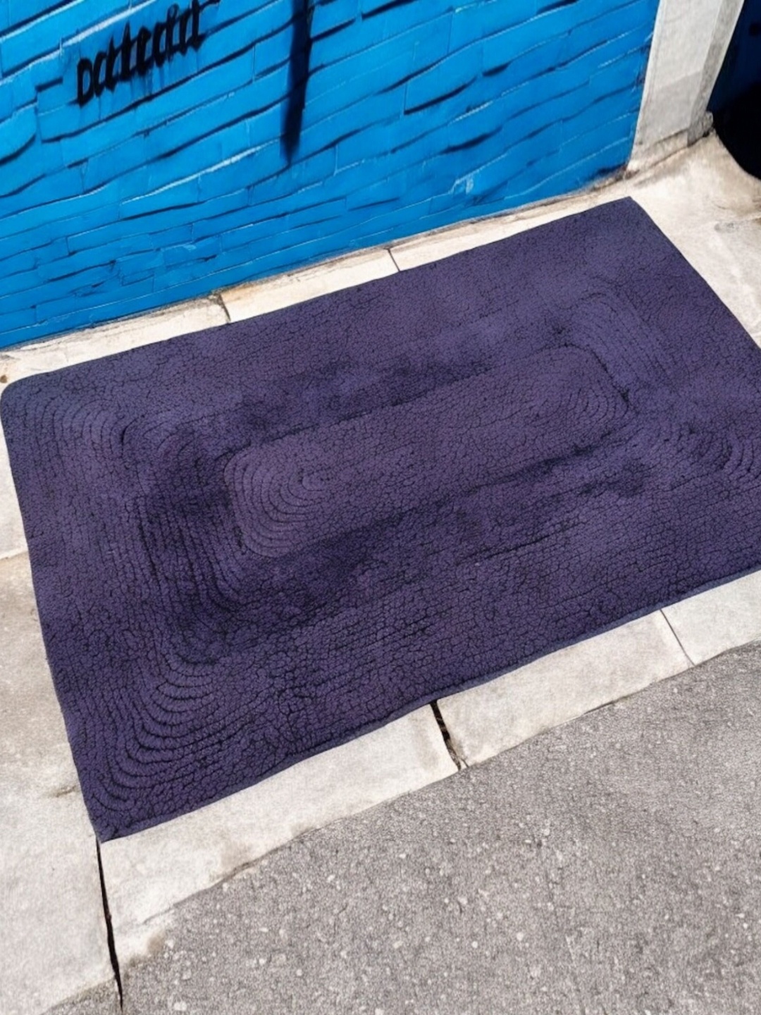 

Gallery99 Self-Design Laser Cut Bathmat, Purple