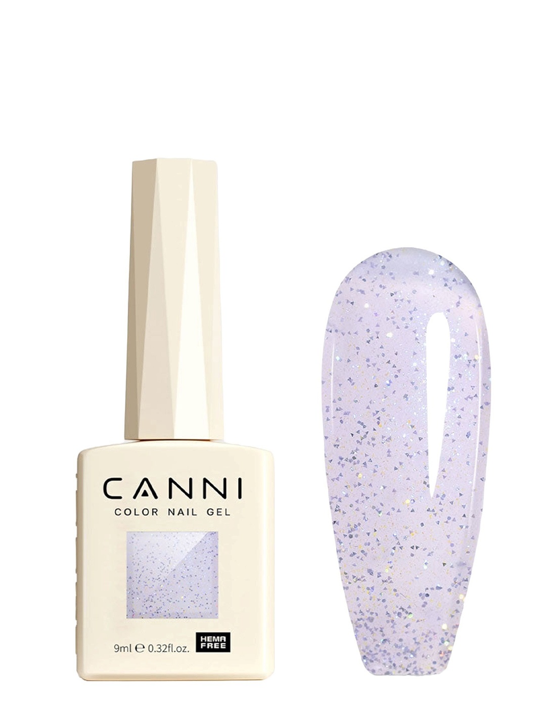 

CANNI Hema Free Gel Nail Polish - 9 ml - Shade 8052, Purple
