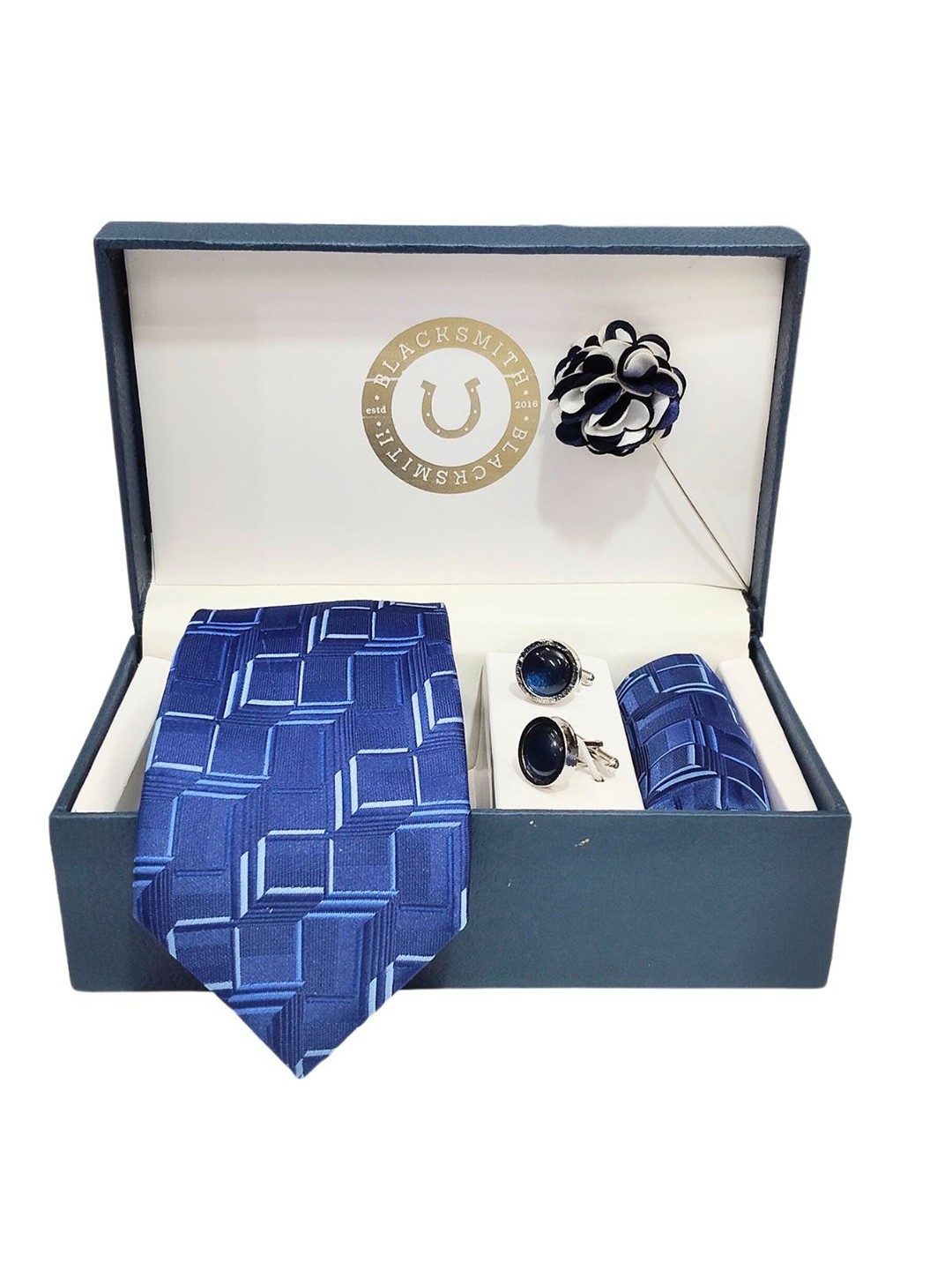 

Blacksmith Men Accessory Gift Set of, Blue