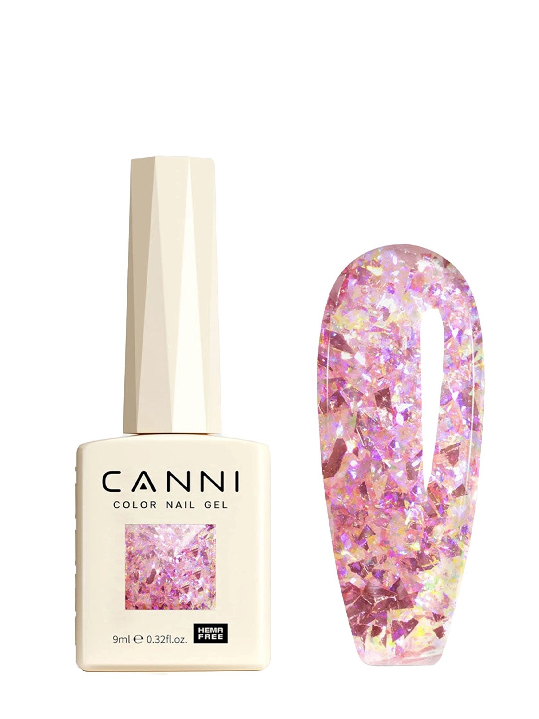 

CANNI Hema Free Gel Nail Polish - 9 ml - Shade 8078, Blue