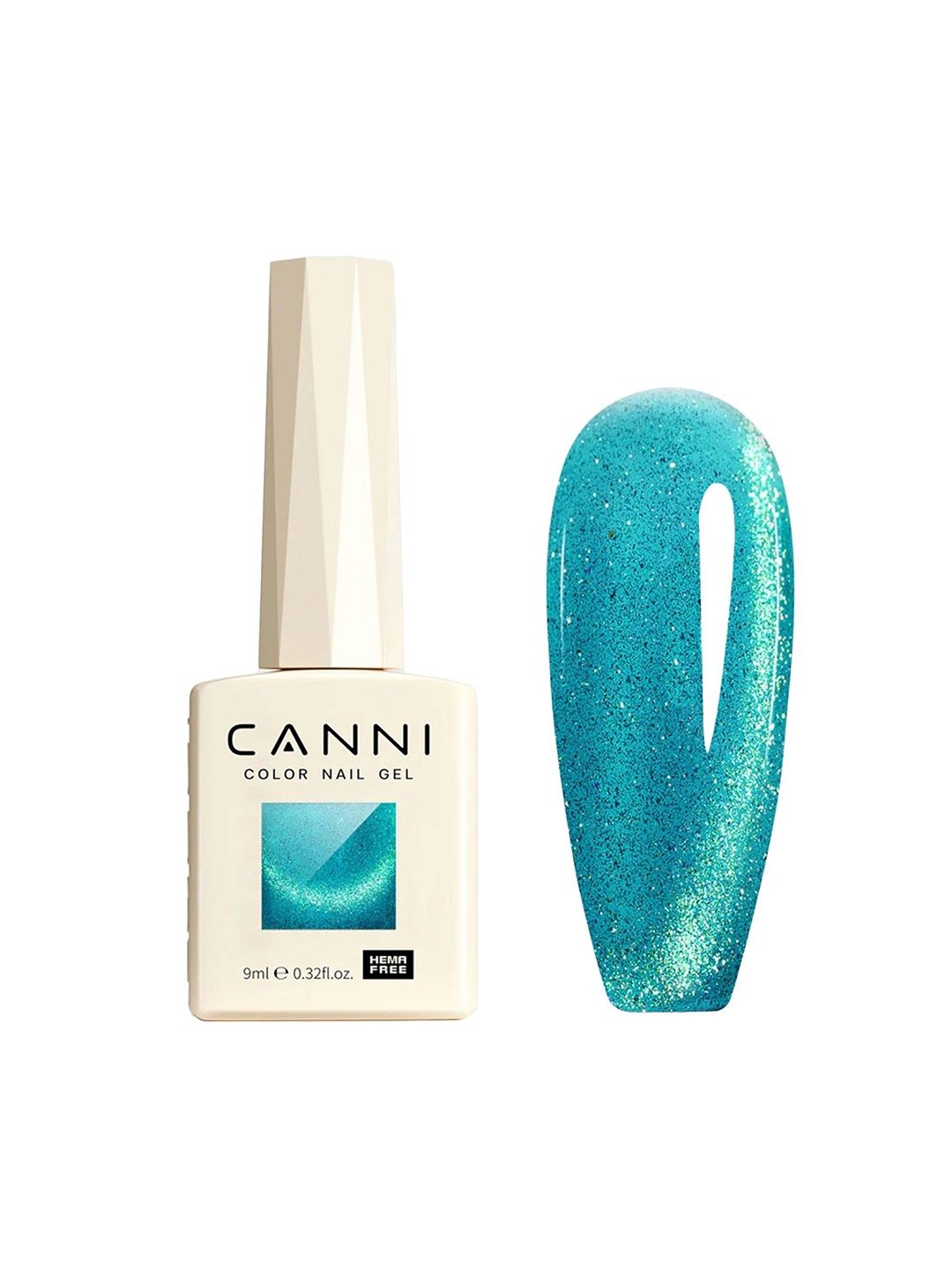

CANNI Hema Free Gel Nail Polish - 9 ml - 8027, Multi