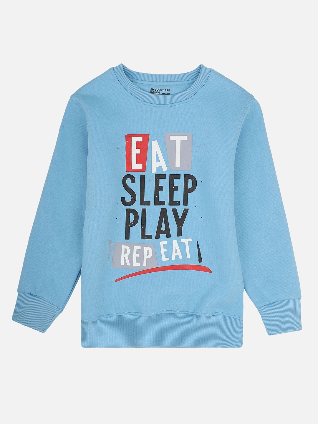 

Bodycare Boys Printed Sweatshirt, Blue