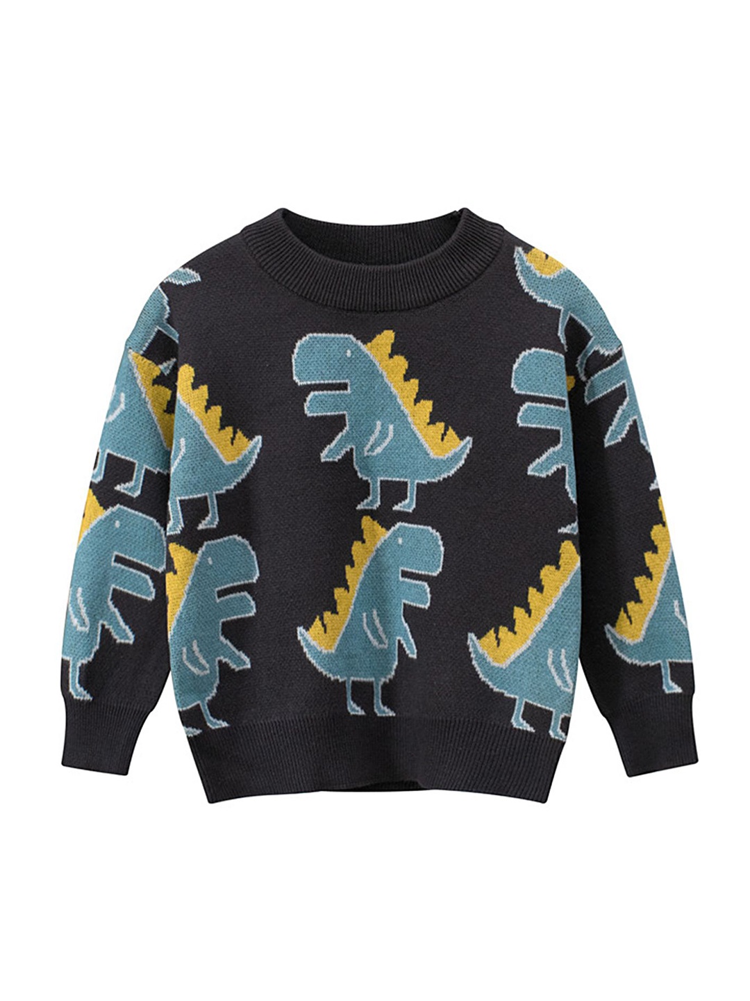 

LULU & SKY Boys Printed Sweatshirt, Grey