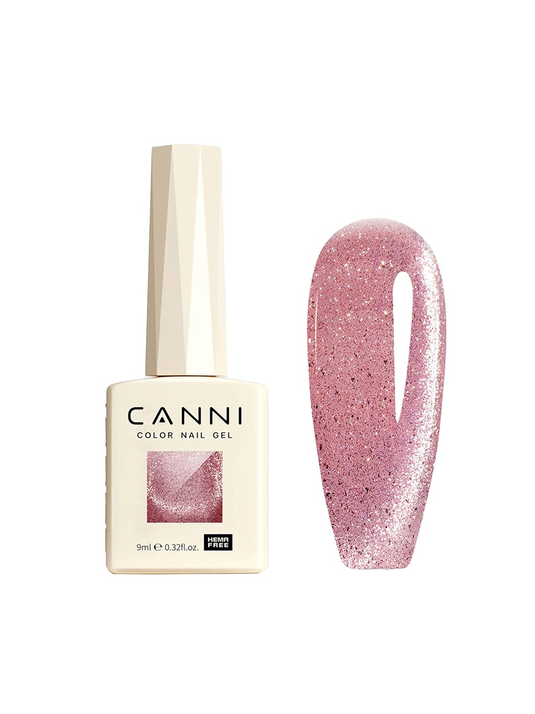 

CANNI Hema Free Gel Nail Polish - 9 ml - Shade - 8020, Pink