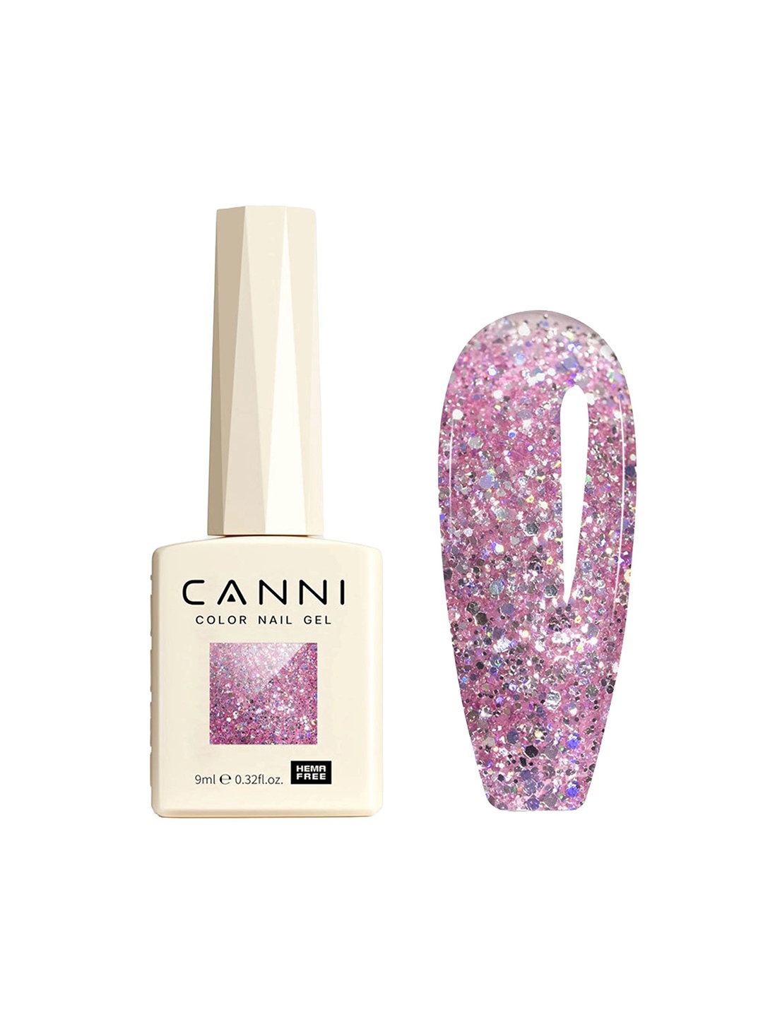 

CANNI Hema Free Gel Nail Polish - 9 ml - Shade - 8063, Purple