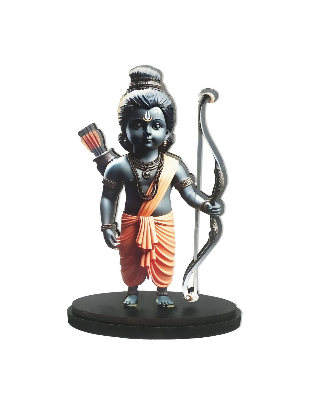 

Adhvik Grey Religious Figurine Showpiece