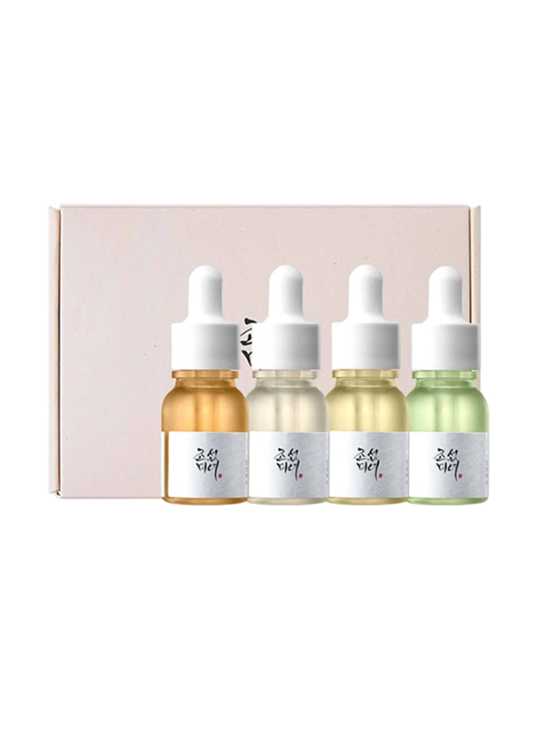 

Beauty of Joseon Set Of 4 Glow, Revive, Calming & Glow Deep Serum - 10 ml Each, Transparent