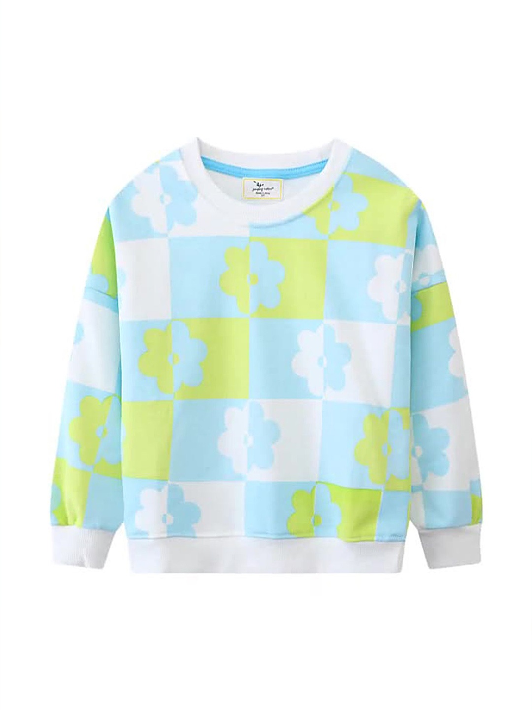 

LULU & SKY Girls Printed Sweatshirt, Multi