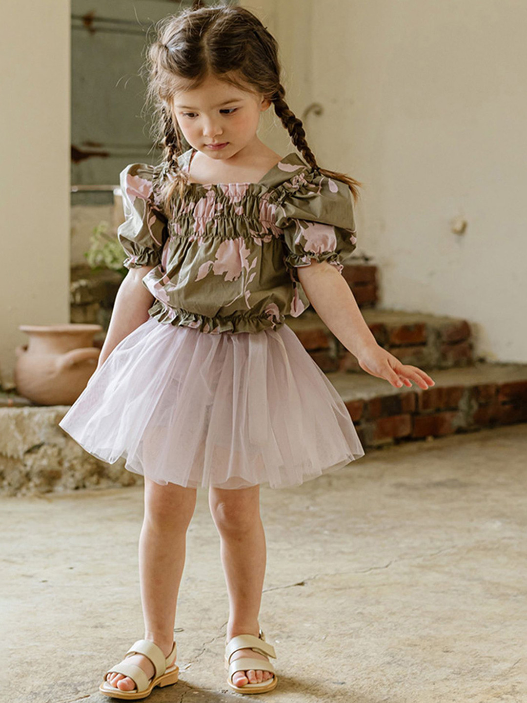 

LULU & SKY Girls Shorts, Pink