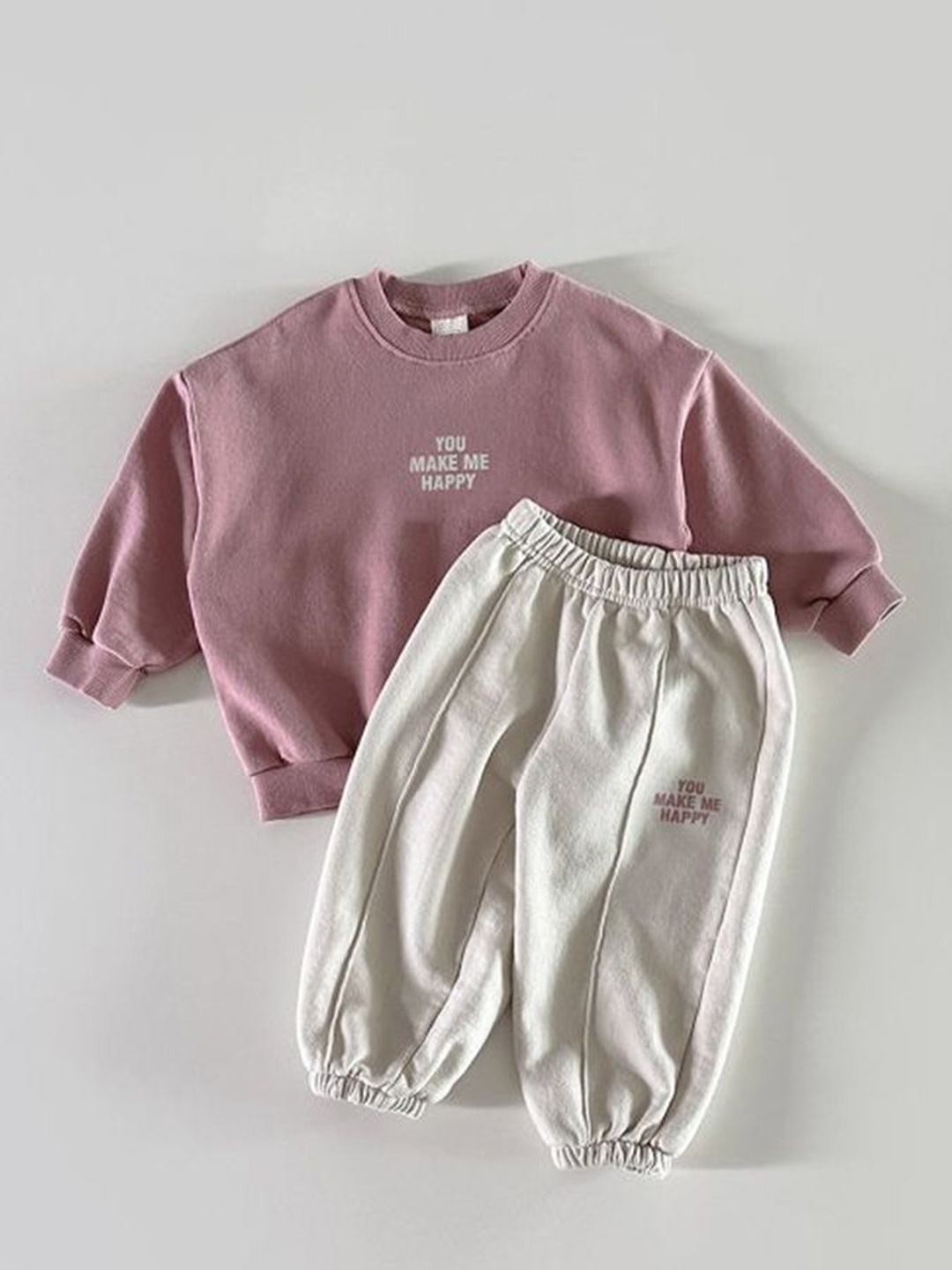 

LULU & SKY Unisex Kids T-shirt with Pyjamas, Pink