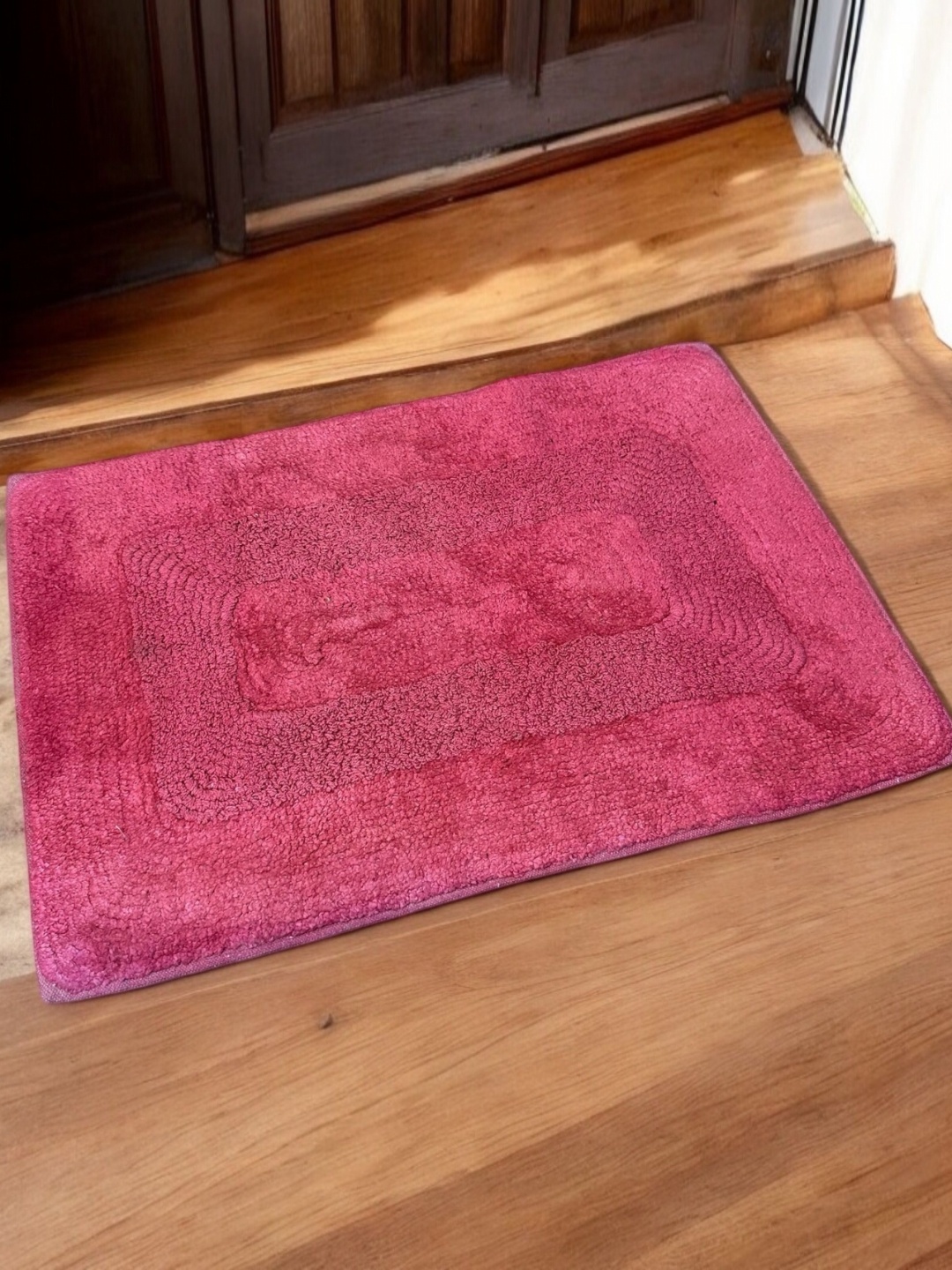 

Gallery99 Pink Rectangular Anti-Skid Doormats