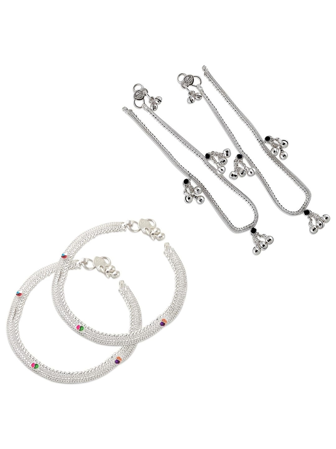

Lila Silver-Plated Anklet