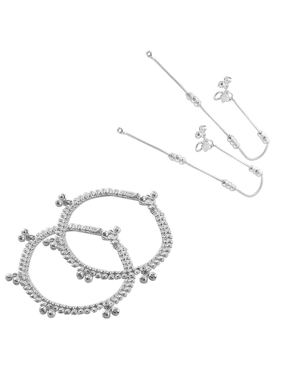 

Lila Silver-Plated Anklet