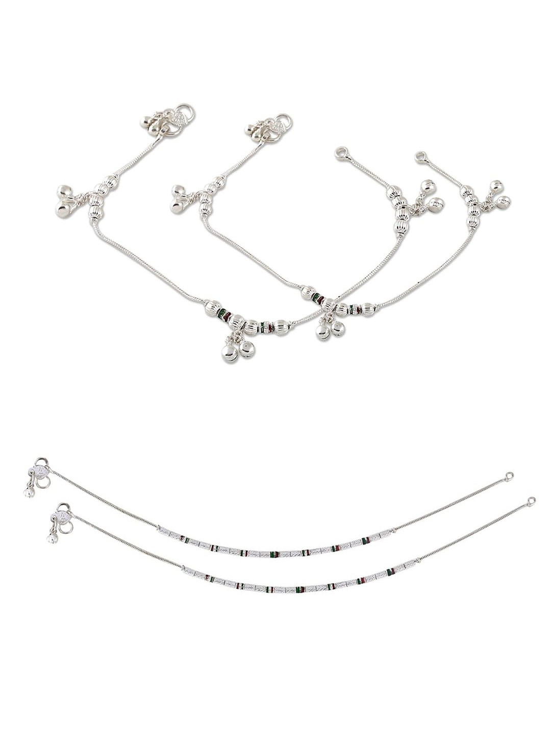 

Lila Silver-Plated Anklet