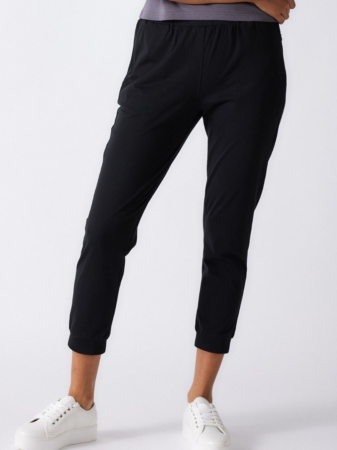 

Creatures of Habit Women Pima Jersey Joggers, Black