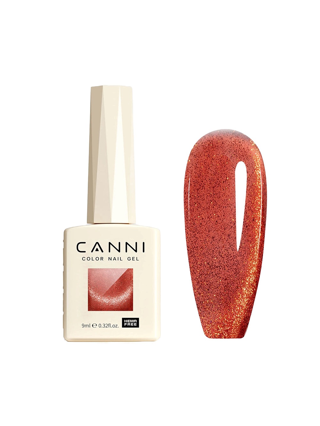 

CANNI Hema Free Gel Nail Polish - 9 ml - Shade 8051, Pink