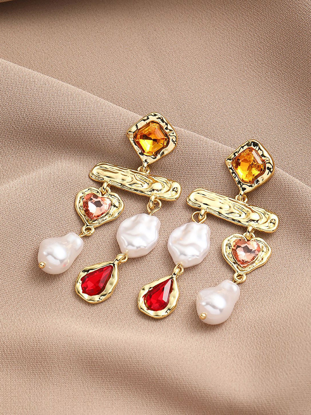

StyleCast x Revolte Classic Drop Earrings, Multi