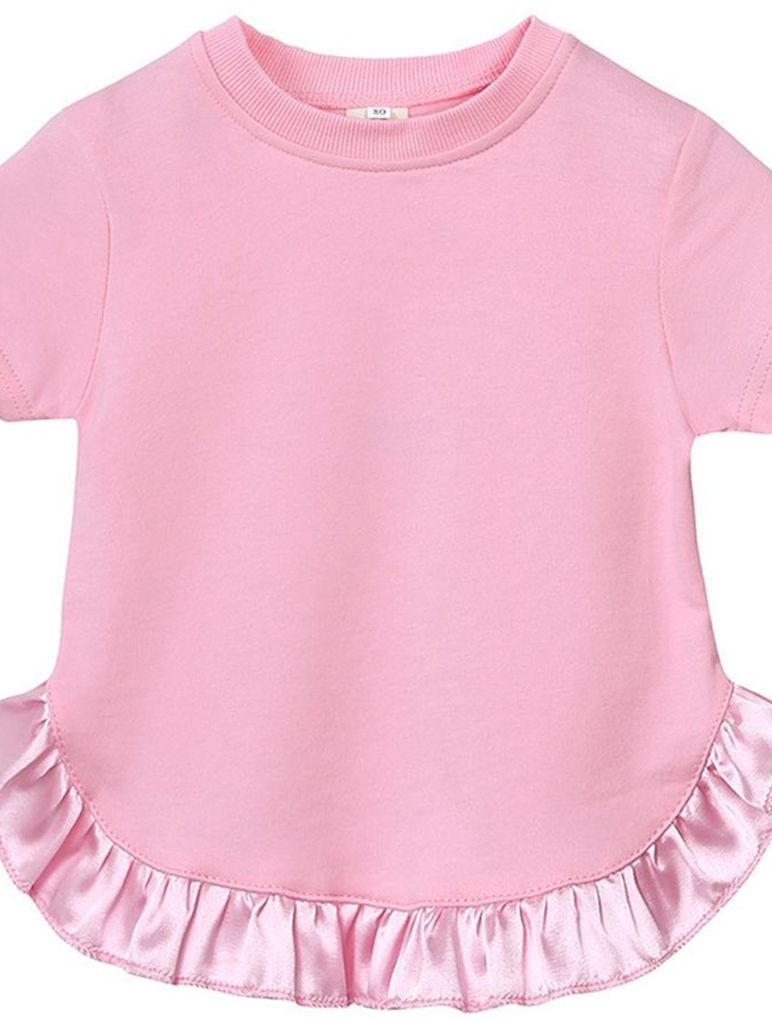 

LULU & SKY Girls Top with Shorts, Pink