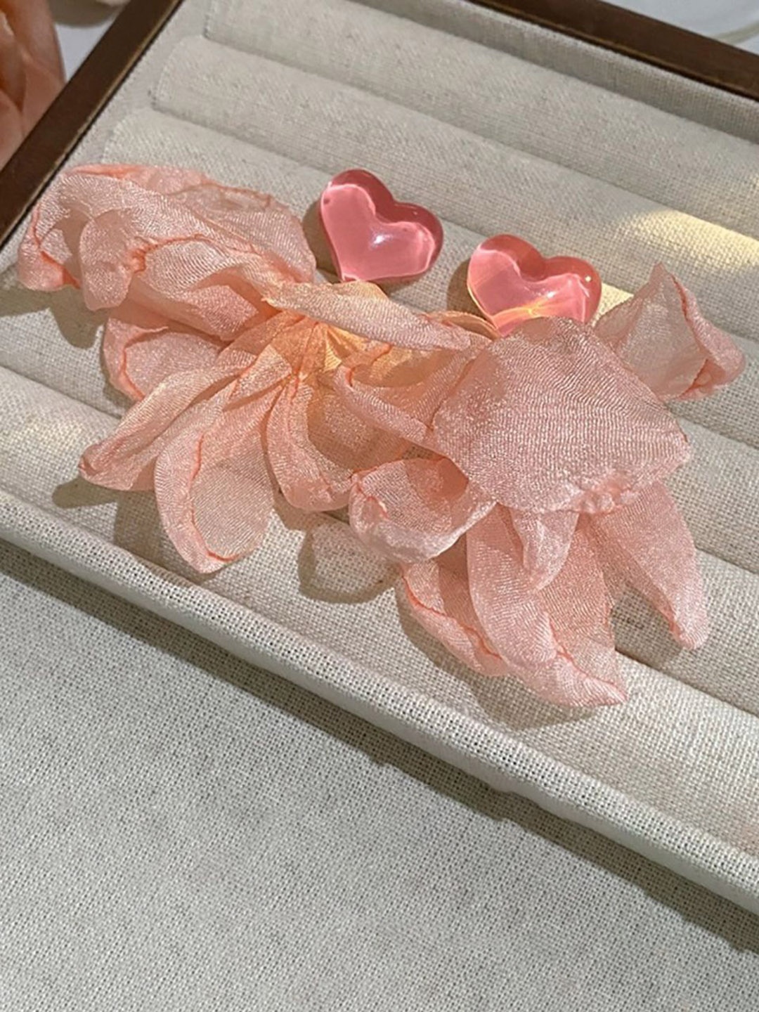 

StyleCast x Revolte Floral Drop Earrings, Pink