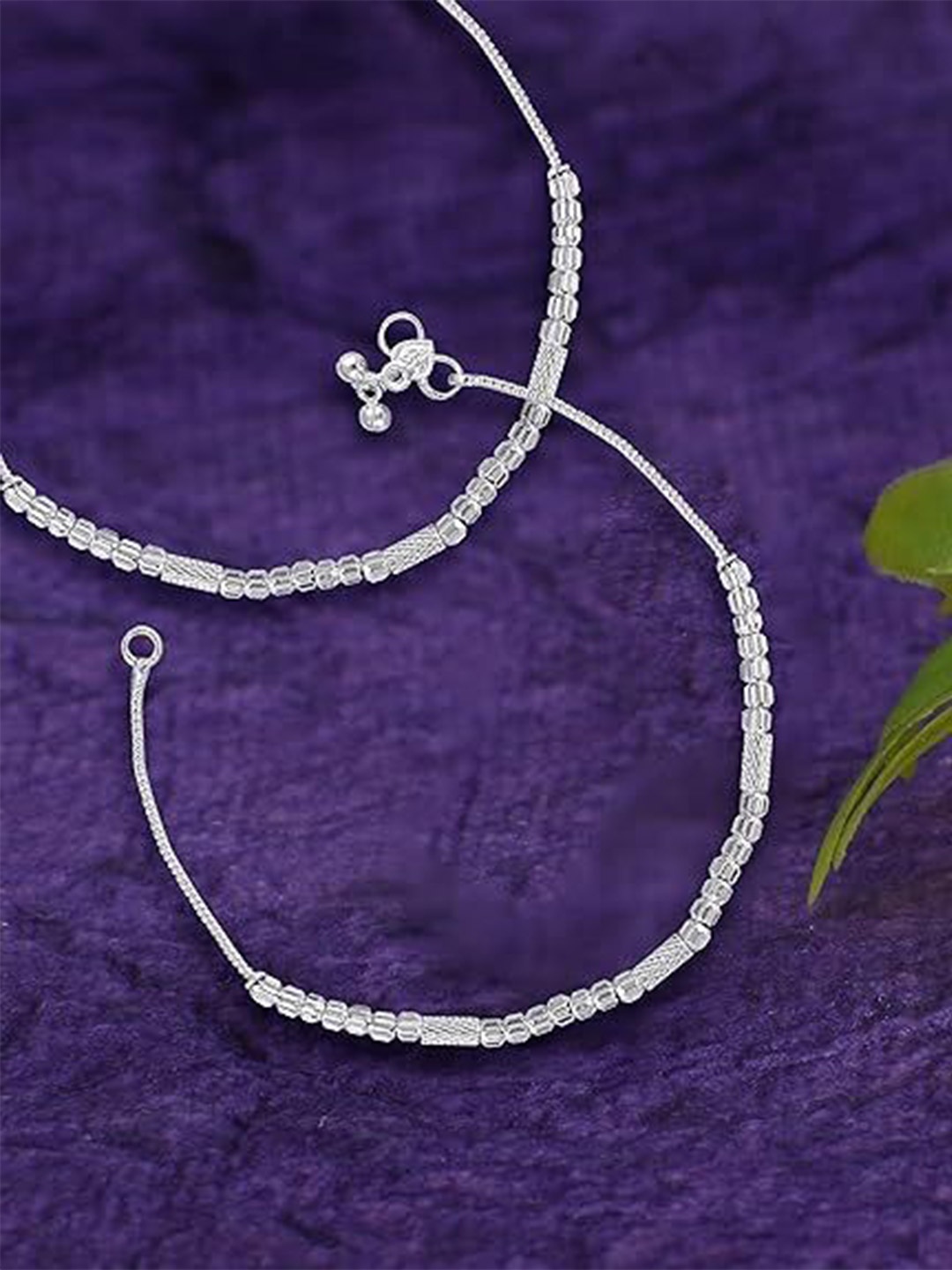 

Lila Silver-Plated Anklet