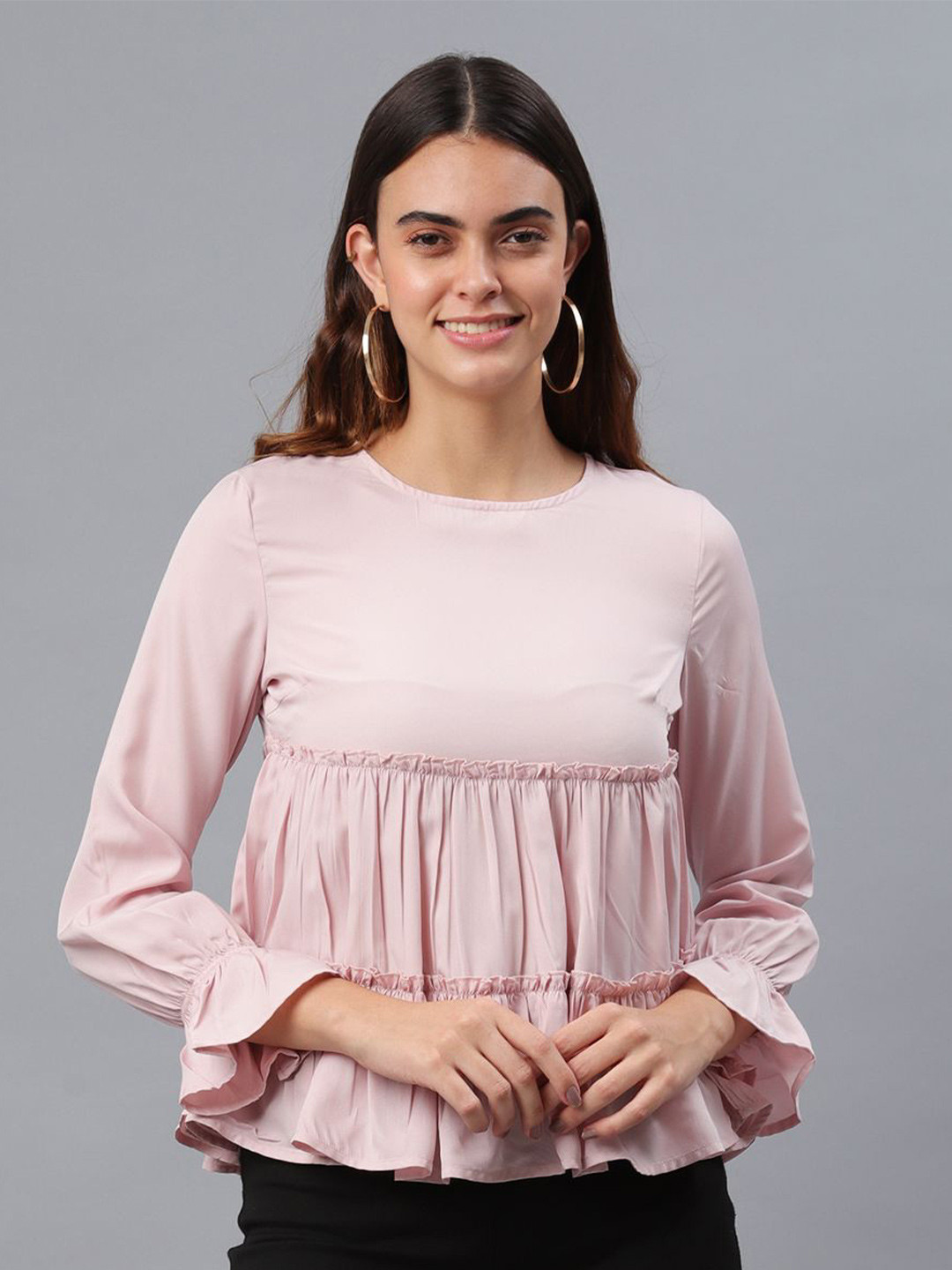 

all about you Puff Sleeve Top, Pink