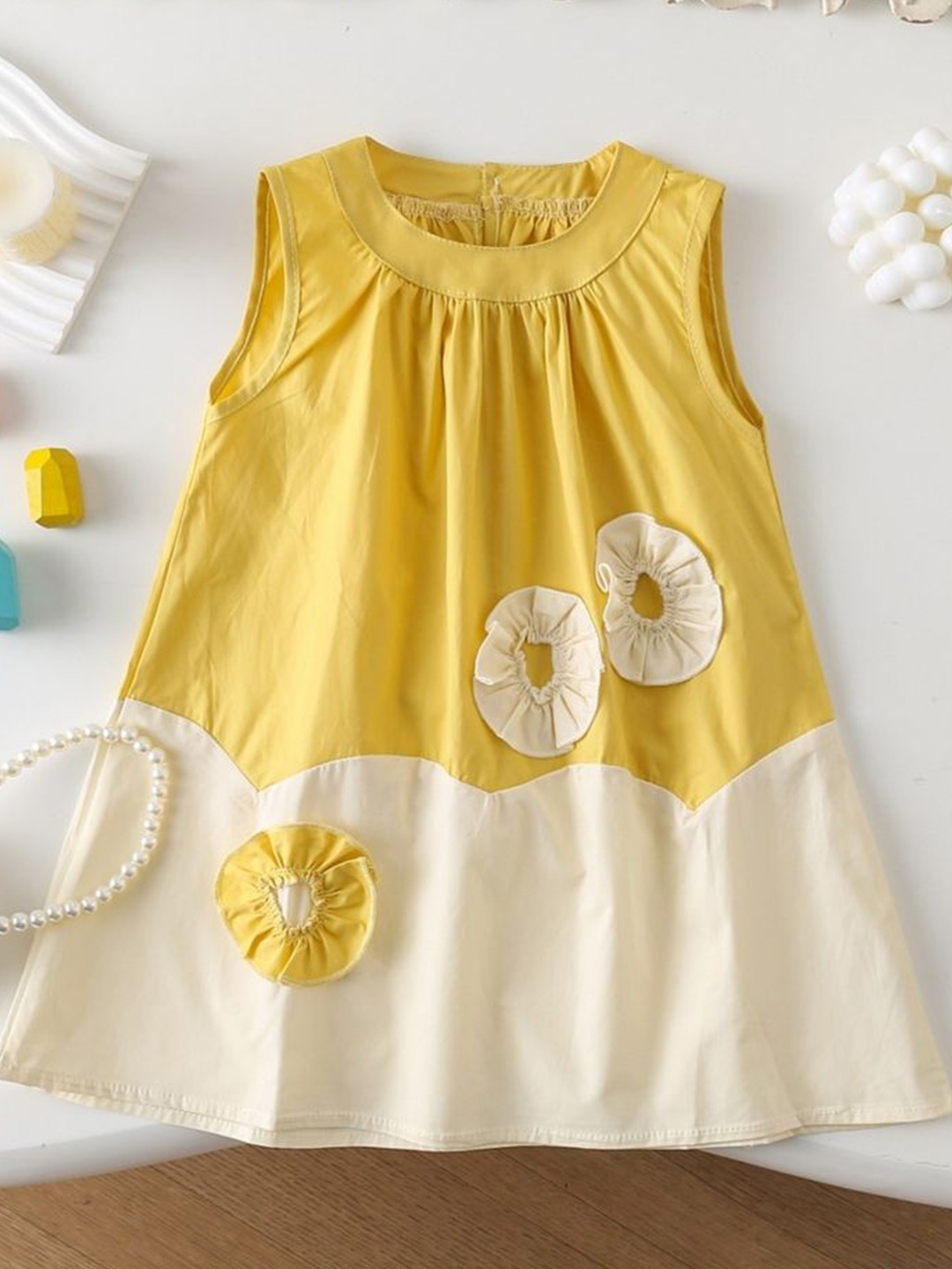 

LULU & SKY A-Line Dress, Yellow