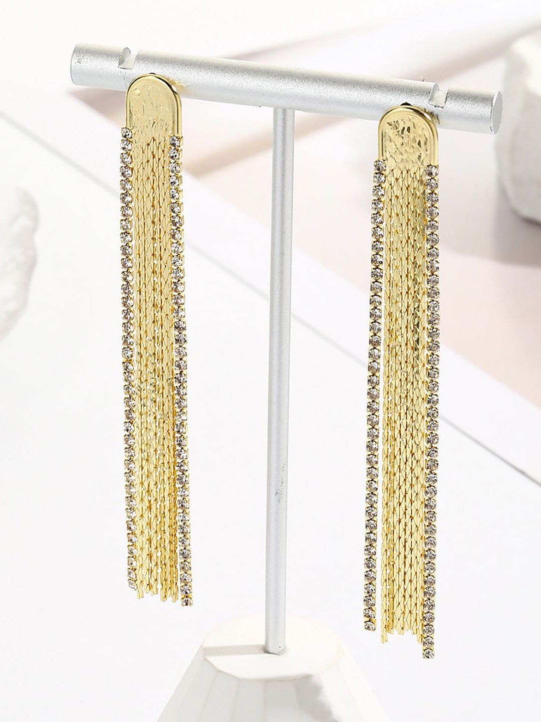 

StyleCast x Revolte Classic Drop Earrings, Gold
